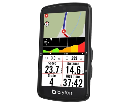 Compteur GPS de vélo RIDER S810 E Noir