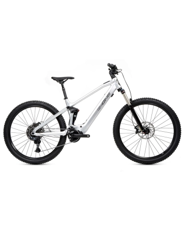 VTT électrique tout suspendu G-ONE BLACK FOREST FS2 BOSCH SX 400 Wh Argent
