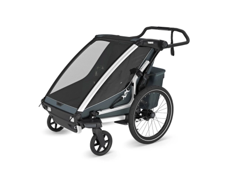 Remorque pour enfant 2 places CHARIOT CROSS G3 Gris