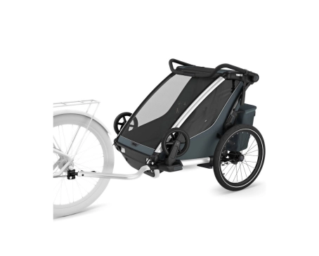 Remorque pour enfant 2 places CHARIOT CROSS G3 Gris
