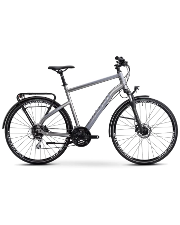Vélo trekking SQUARE TREKKING Gris/Gris
