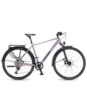 Vélo trekking Homme DOMINGO 12 PRO GENT Violet