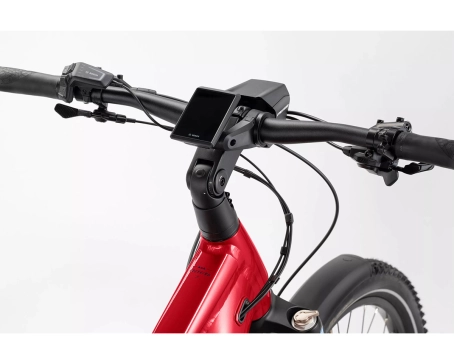Vélo électrique trekking Homme TREKKING 7 HIGH Rouge/Bleu