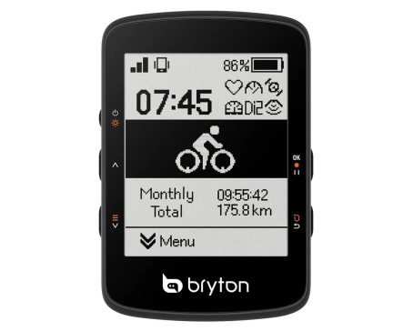 Compteur GPS de vélo RIDER 460 D Noir
