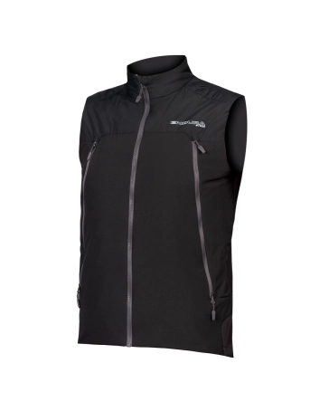 Gilet softshell Homme MT500 ZERO DEGRE Noir