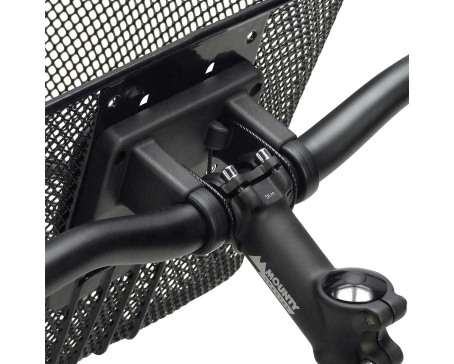 Fixation de panier au guidon FIX Noir