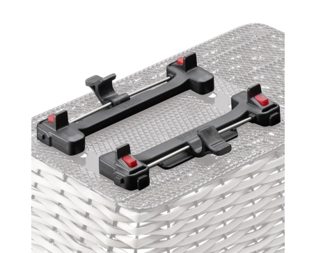 Panier arrière STRUCTURA GT KORBKLIP 2 Roseau Gris