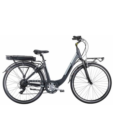 Vélo électrique urbain Femme E-AYDA 28 TY-300 6V 396WH Argent