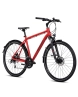 Vélo trekking Homme DOMINGO 24 SPORT GENT Rouge - Image 2/5