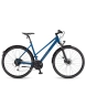 Vélo trekking Femme DOMINGO 27 SPORT LADY Bleu - Image 1/2