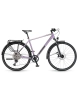 Vélo trekking Homme DOMINGO 12 PRO GENT Violet - Image 1/6