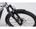 Vélo électrique trekking Homme TREKKING 7 HIGH Gris/Rouge - Image 3/7