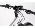 Vélo électrique trekking Homme TREKKING 7 HIGH Gris/Rouge - Image 4/7