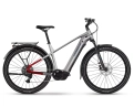 Vélo électrique trekking Homme TREKKING 7 HIGH Gris/Rouge - Image 1/7