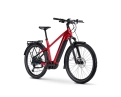 Vélo électrique trekking Homme TREKKING 7 HIGH Rouge/Bleu - Image 2/7