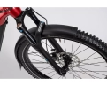 Vélo électrique trekking Homme TREKKING 7 HIGH Rouge/Bleu - Image 4/7