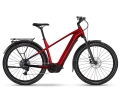 Vélo électrique trekking Homme TREKKING 7 HIGH Rouge/Bleu - Image 1/7