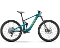 VTT électrique tout suspendu Unisexe PATH RIOT LTD Bleu/Jaune - Image 1/1