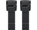 Antivols pliables BORDO GRANIT 6500K/90 + SUPPORT SH TWINSET Noir - Image 1/3