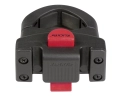 Fixation de panier avant/sacoche de selle CADDY OVERSIZE Noir/Rouge - Image 3/7