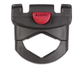 Fixation de panier avant/sacoche de selle CADDY OVERSIZE Noir/Rouge - Image 4/7