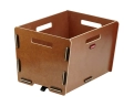 Panier avant/arrière RADKISTE CARGO KORBKLIP 2 Bois - Image 1/6