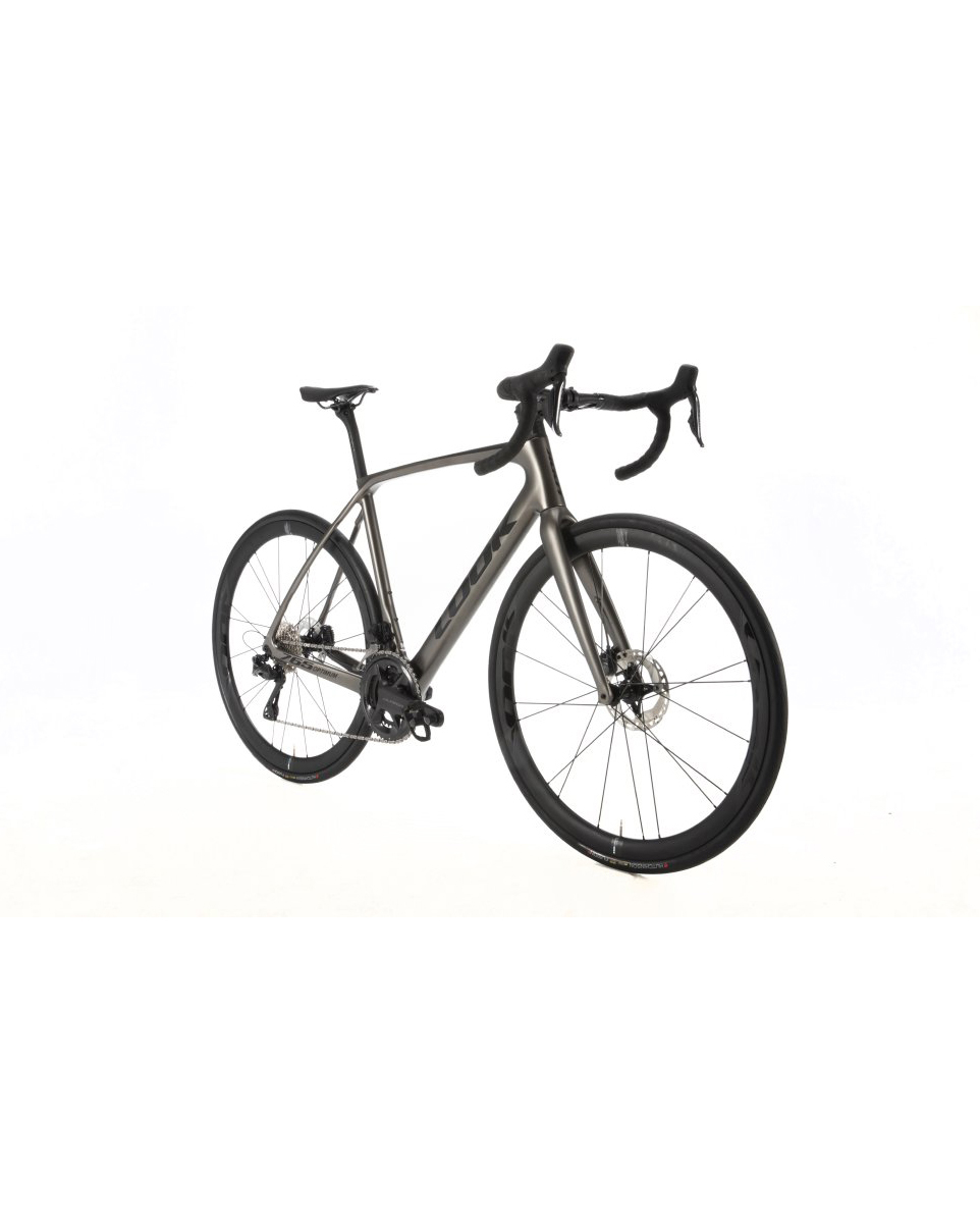 Vélo de route Unisexe 765 OPTIMUM 2 SHIMANO ULTEGRA DI2 2X12 - LOOK R38D Argent