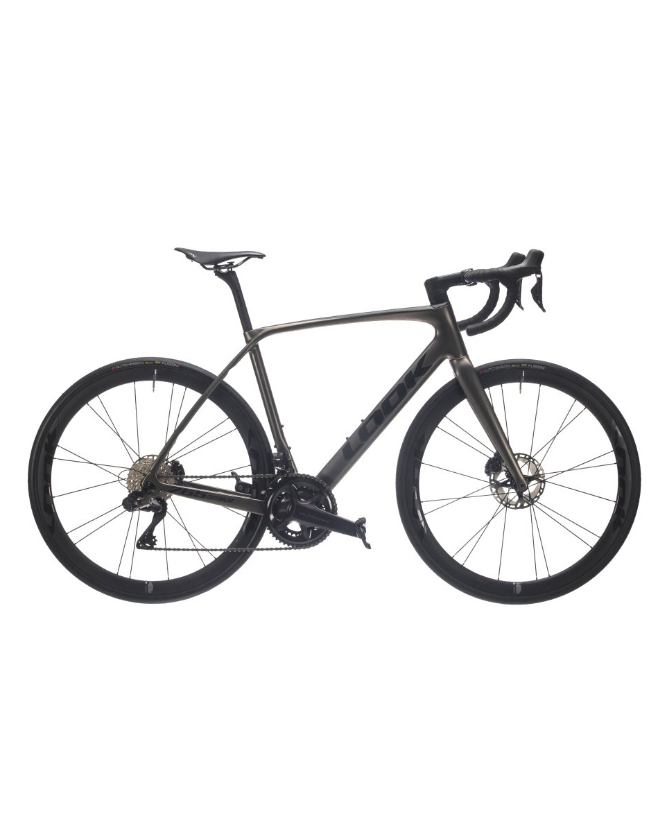 Vélo de route Unisexe 765 OPTIMUM 2 SHIMANO ULTEGRA DI2 2X12 - LOOK R38D Argent