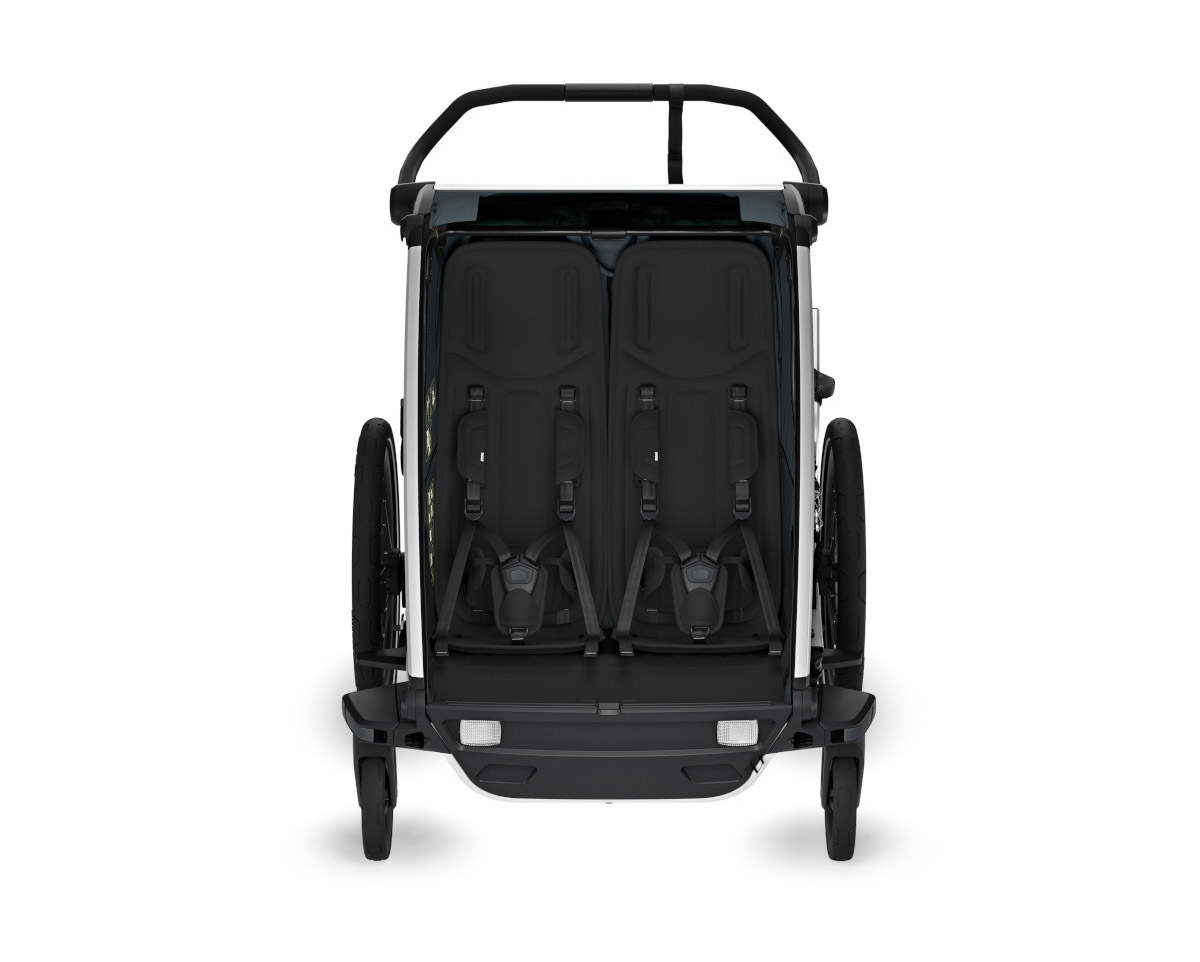 Remorque pour enfant 2 places CHARIOT CROSS G3 Gris