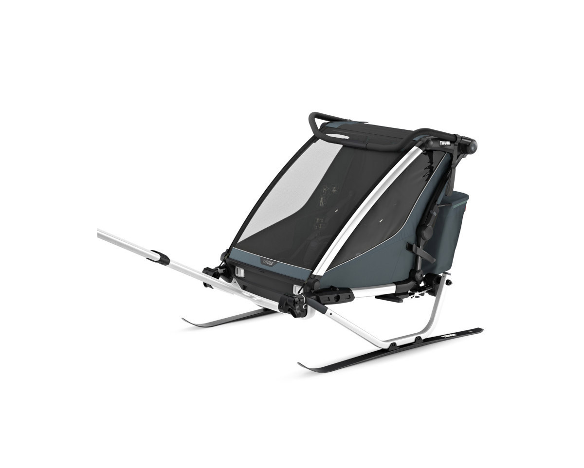 Remorque pour enfant 2 places CHARIOT CROSS G3 Gris