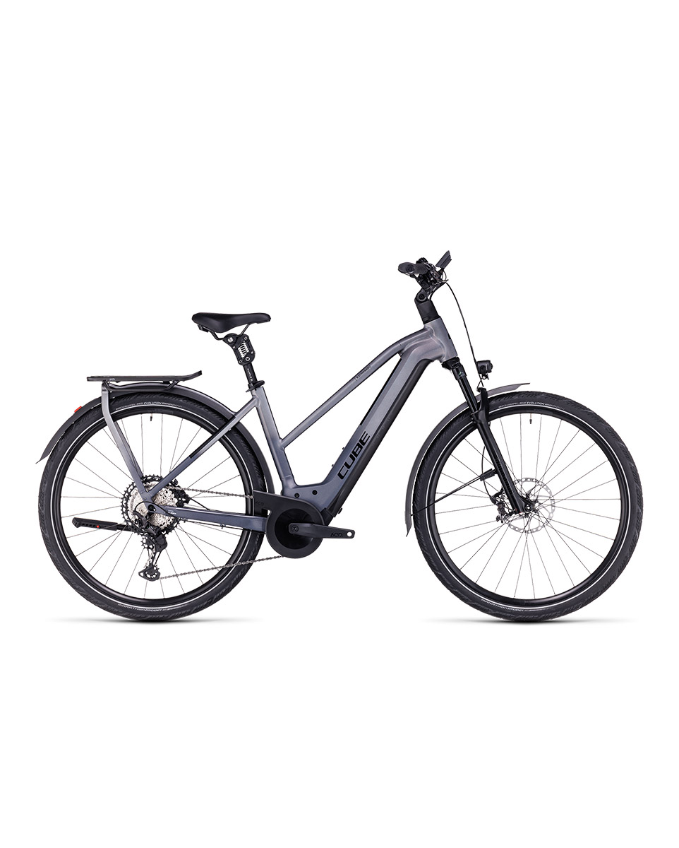 Vélo électrique trekking KATHMANDU HYBRID SLT 750 Argent