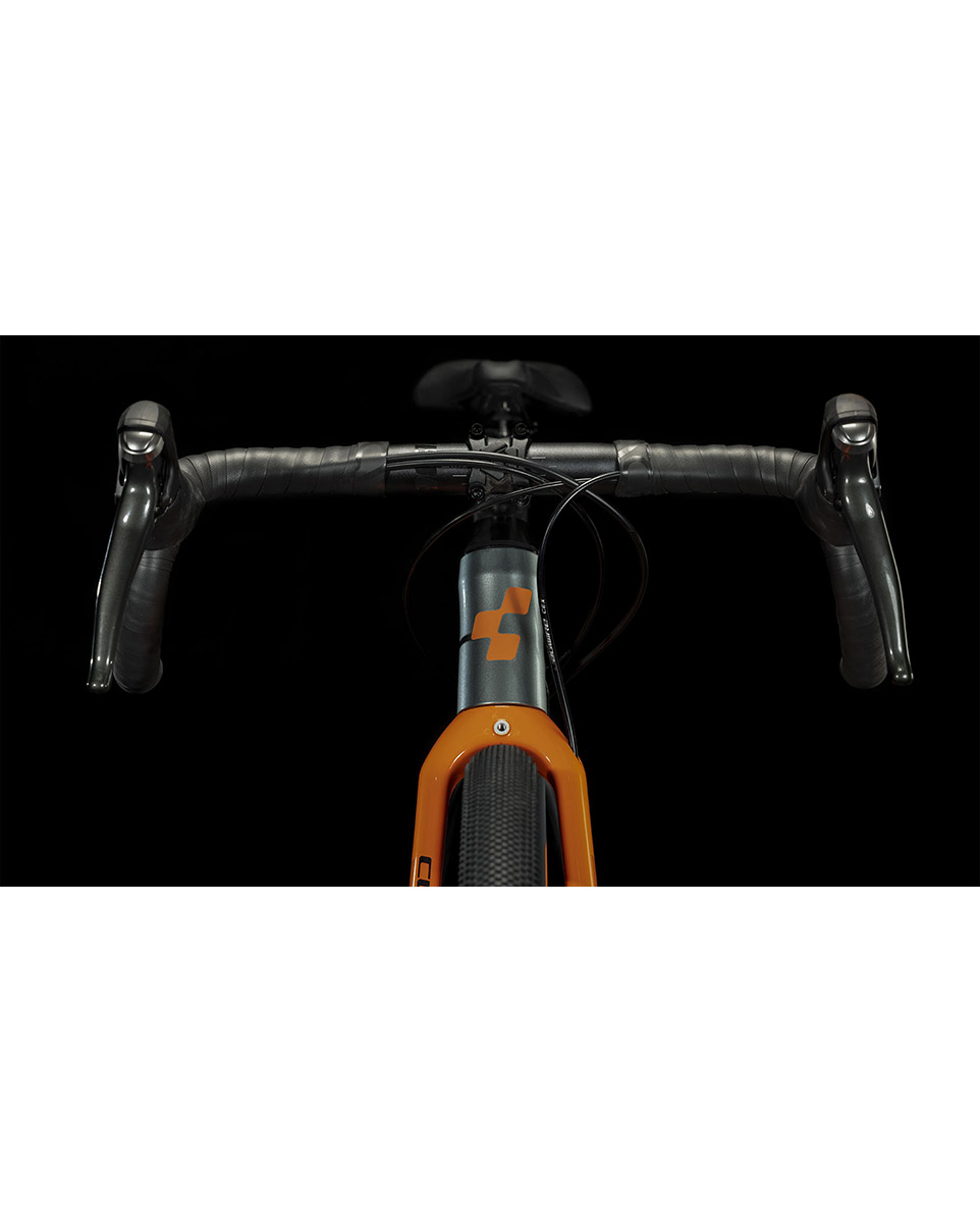 Vélo Gravel Enfant NUROAD ROOKIE Gris/Orange