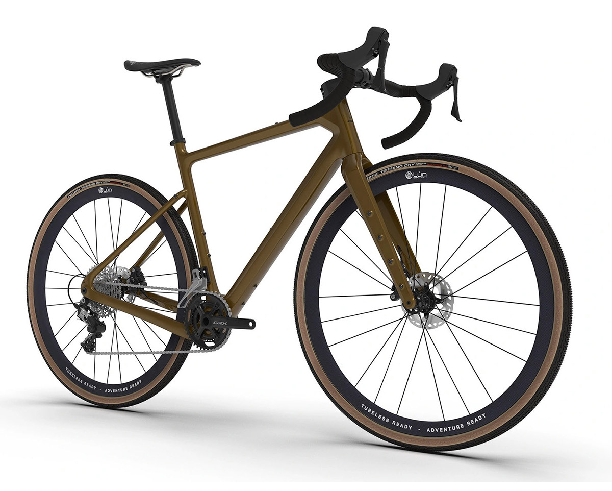 Vélo Gravel Unisexe L'AVENTURE GRX800 Caméléon Marron