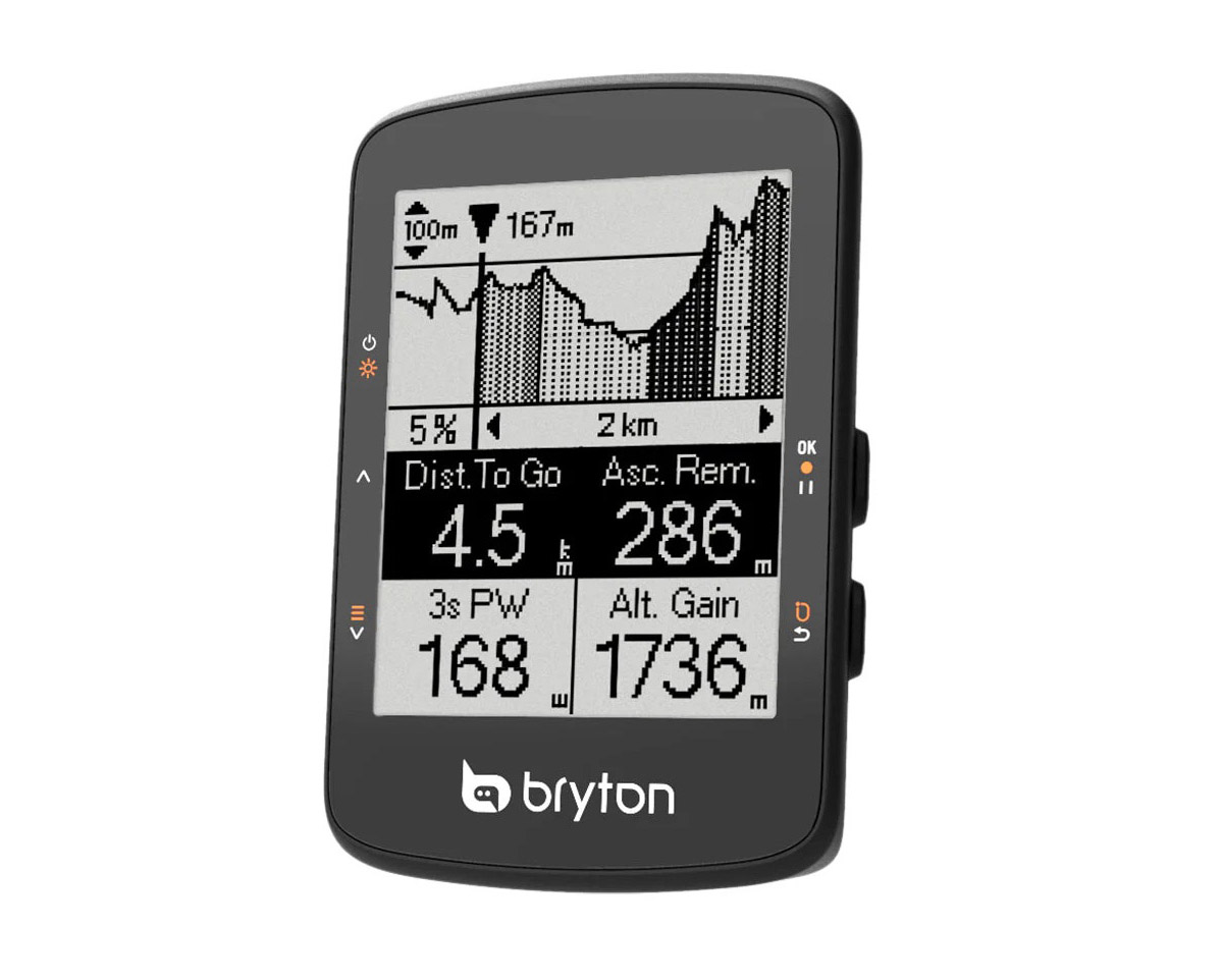 Compteur GPS de vélo RIDER 460 D Noir