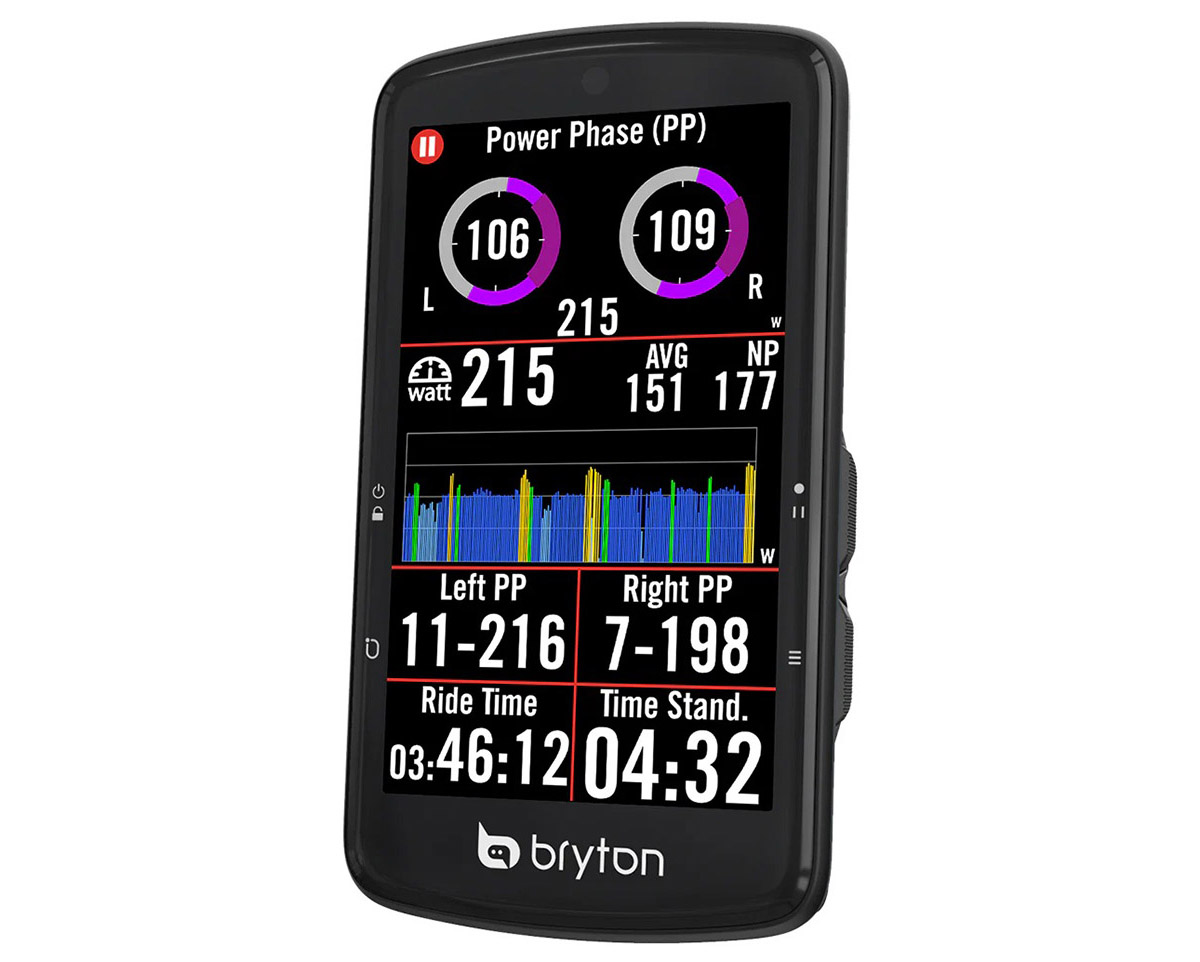 Compteur GPS de vélo RIDER S810 T (AVEC CAPTEURS) Noir