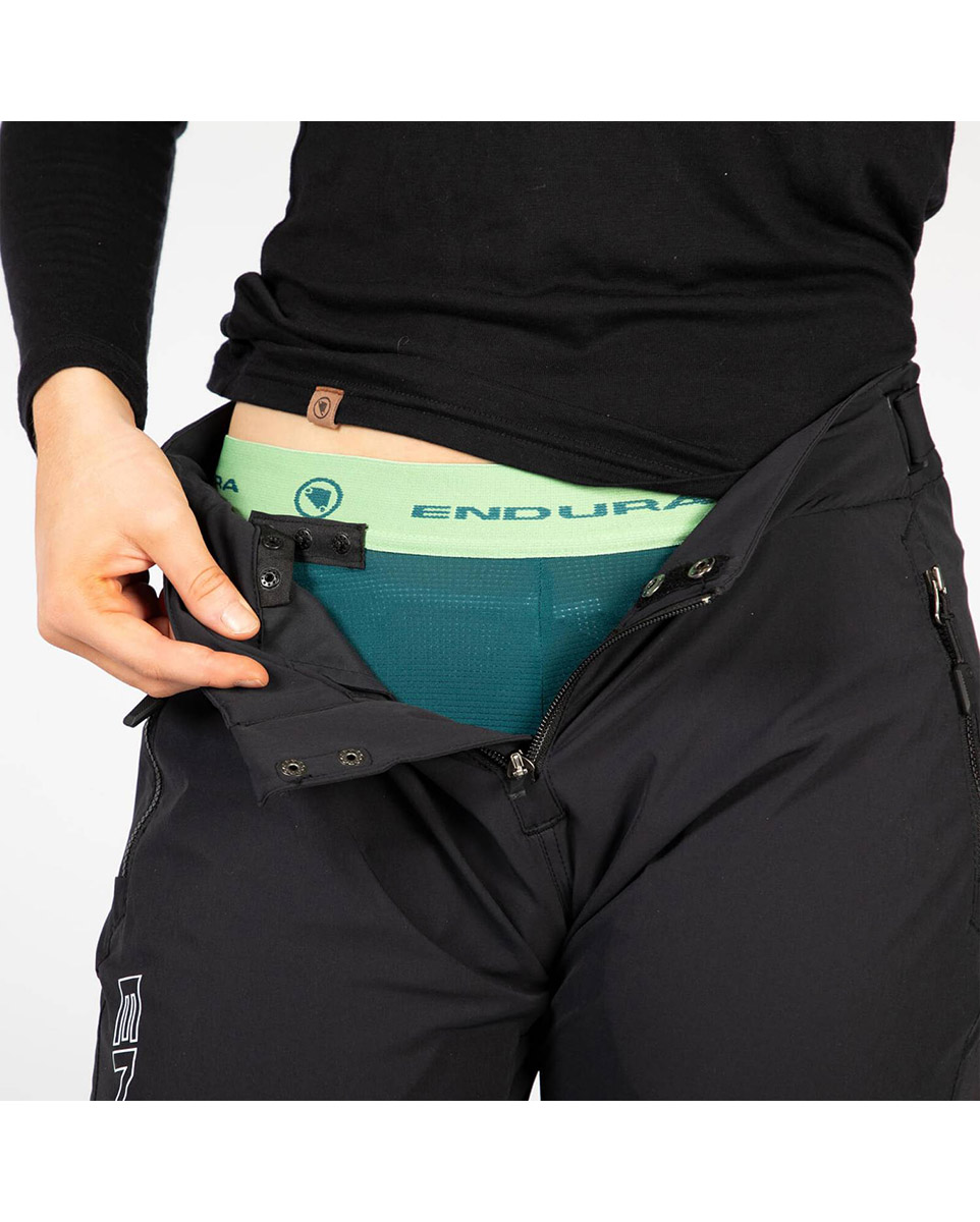 Pantalon Femme MT500 BURNER LITE Noir