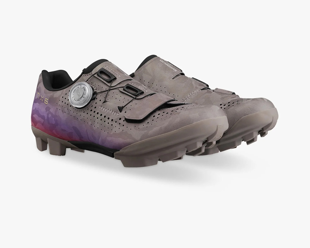 Chaussures Gravel Femme RX6 Gris/Violet
