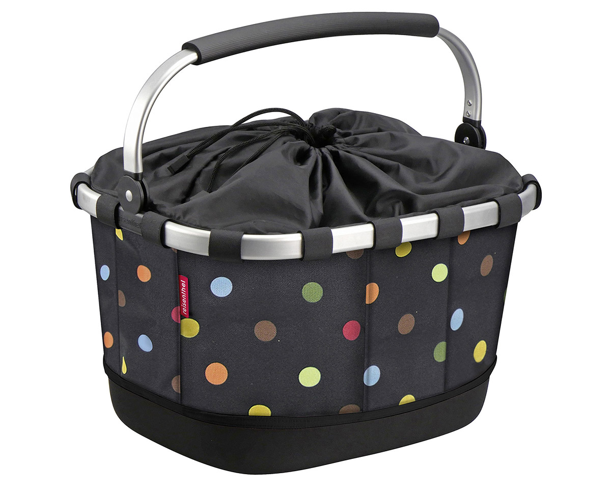 Panier arrière CARRYBAG GT UNIKLIP 2 À Pois