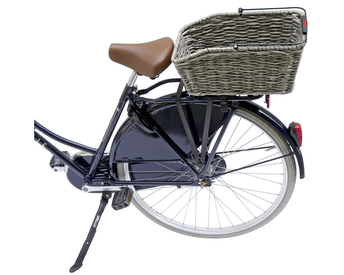 Panier arrière STRUCTURA GT KORBKLIP 2 Roseau Gris