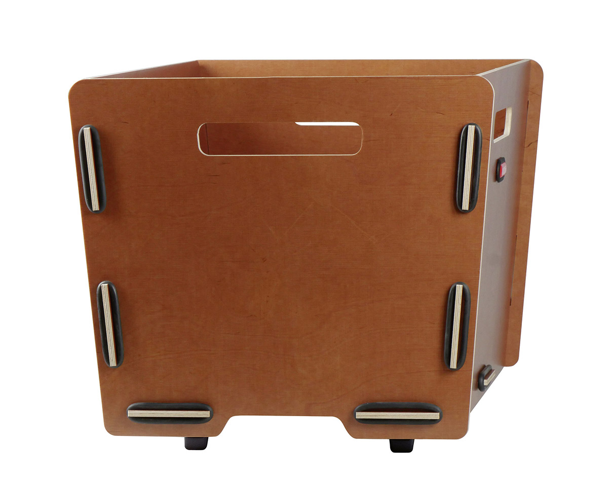 Panier avant/arrière RADKISTE CARGO KORBKLIP 2 Bois